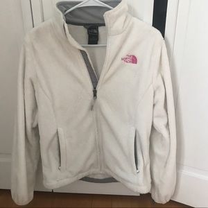 The North Face Women's White Fleece Jacket